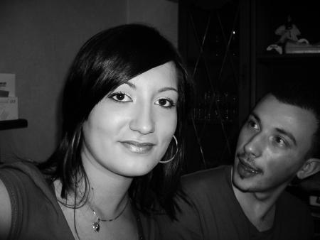 moi et alex  qui fait le con